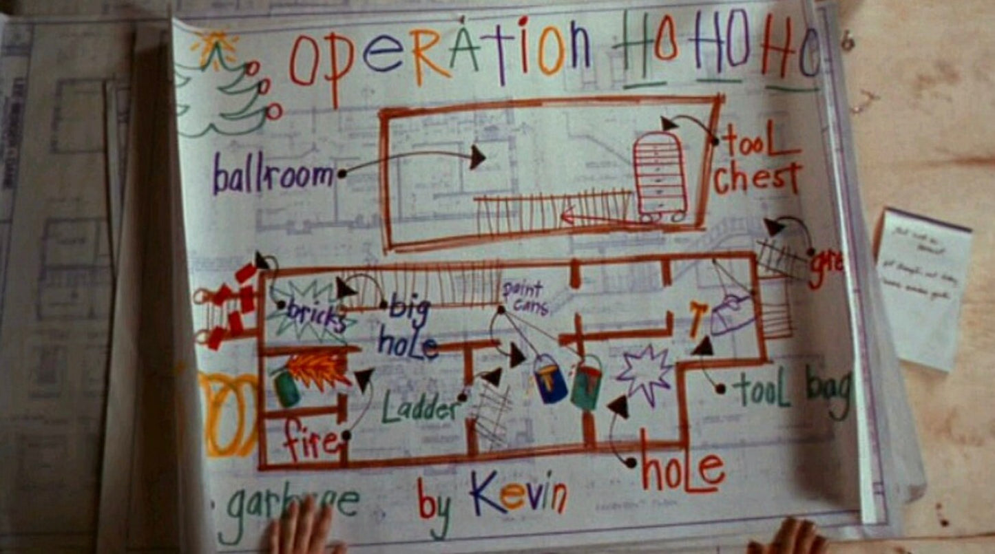 Home Alone 2 Lost In New York Operation Ho Ho Ho poster print