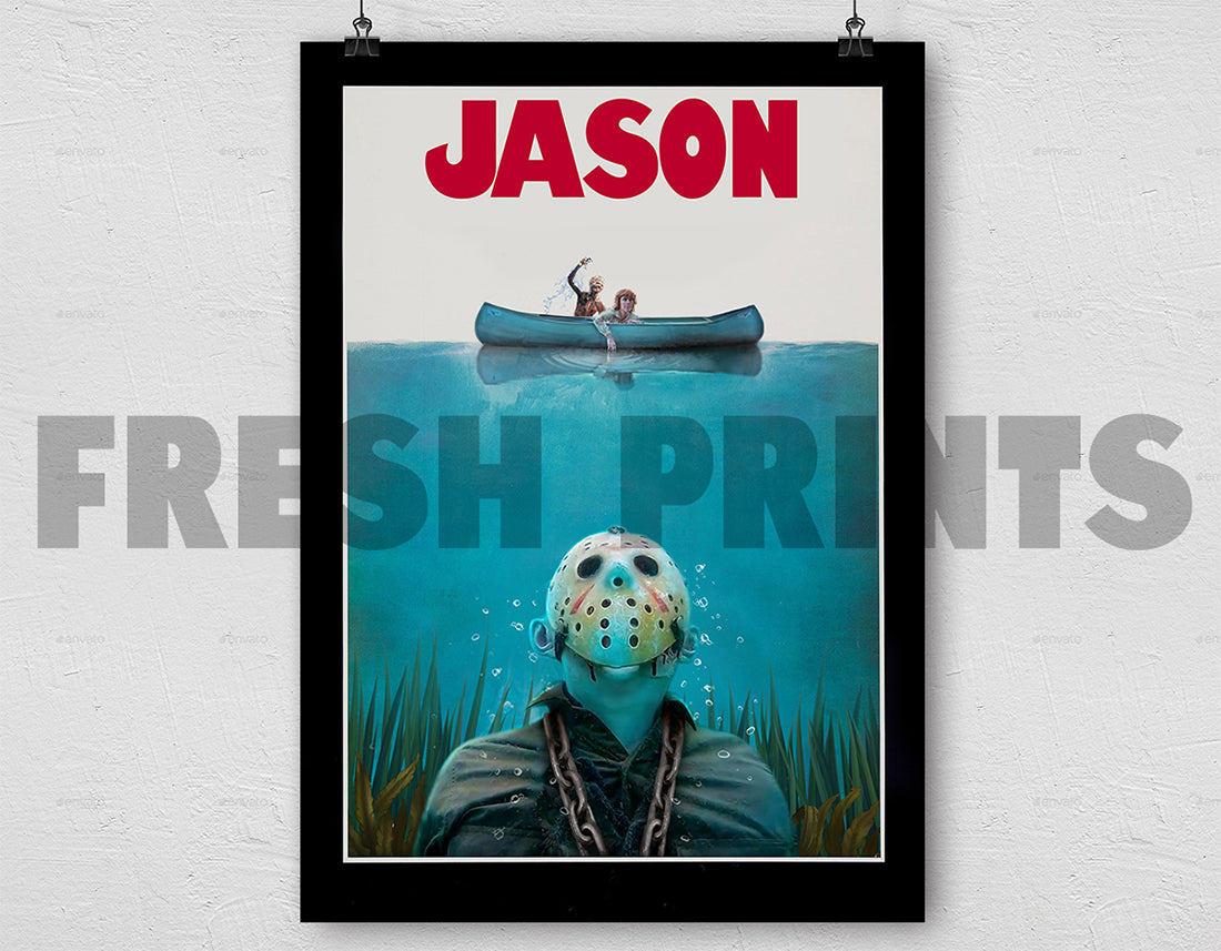 Friday the 13th Jason Voorhees Poster Print