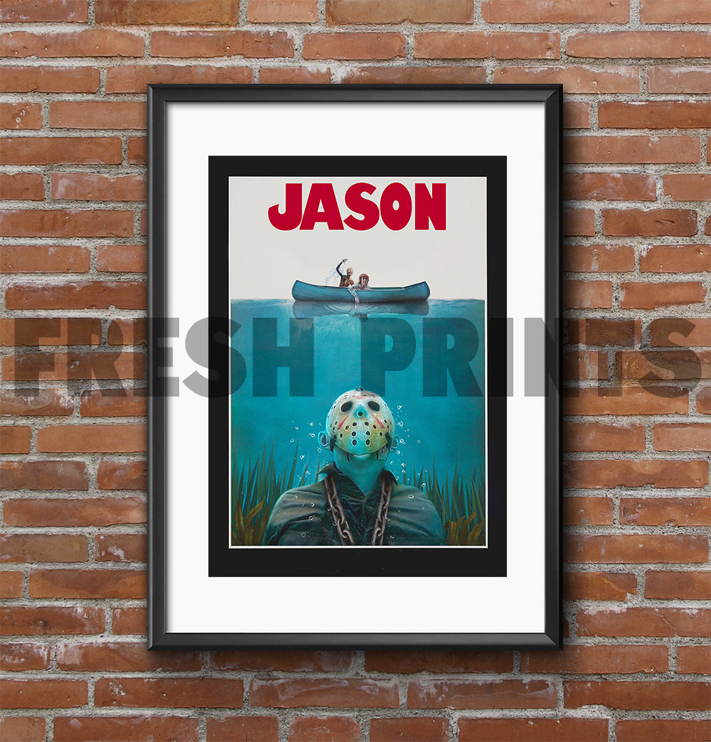Friday the 13th Jason Voorhees Poster Print