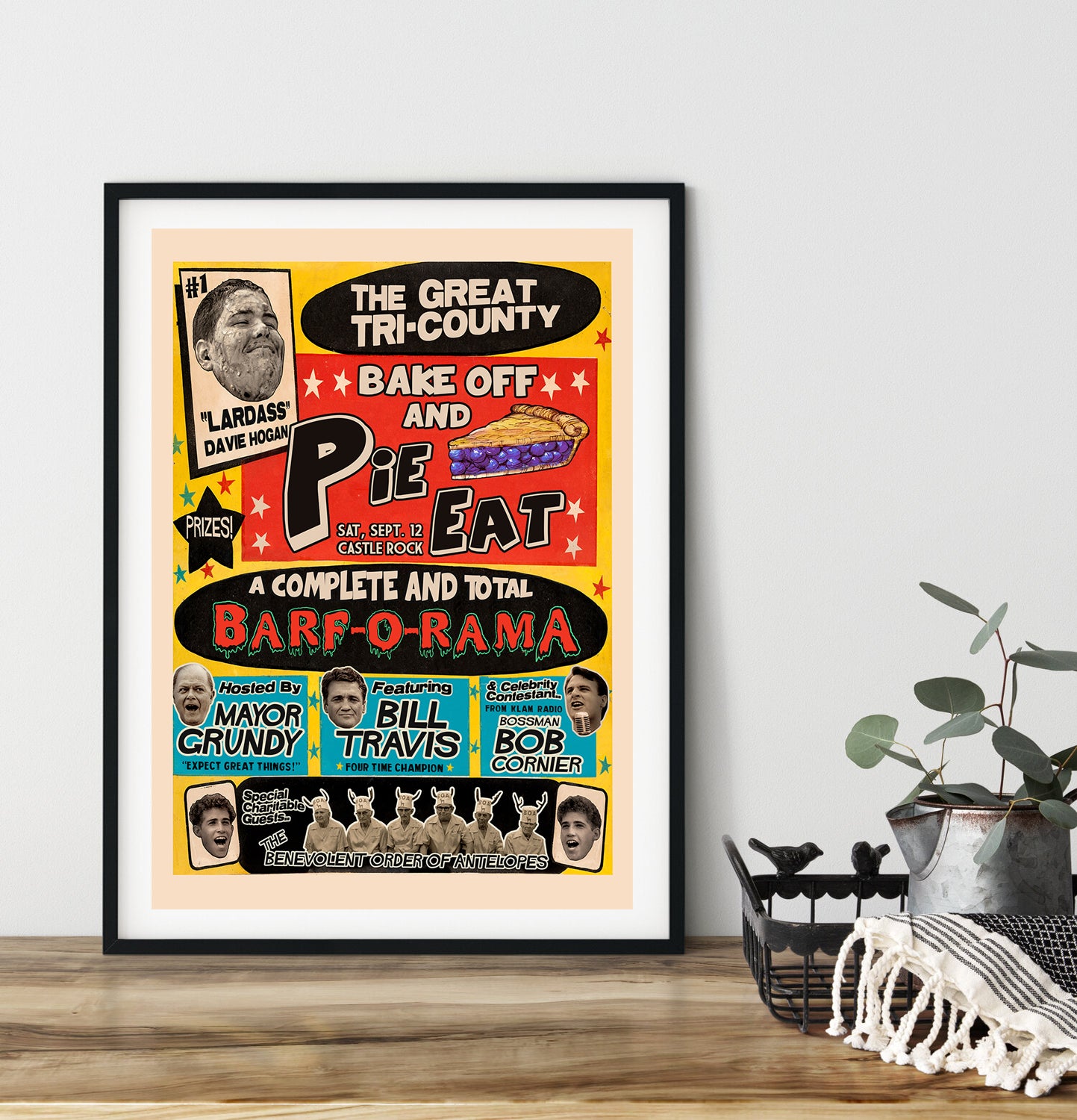 Stand By Me Pie Eating Contest Poster Print