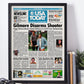 Happy Gilmore Newspaper print