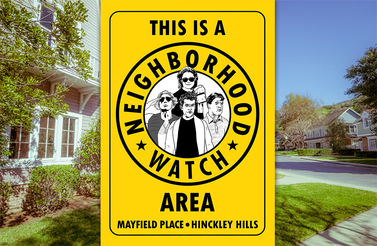 The 'Burbs Neighboorhood Watch poster print