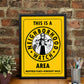 The 'Burbs Neighboorhood Watch poster print