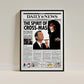 Scrooged Newspaper Poster print