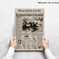 Sleepy Hollow Newspaper Print
