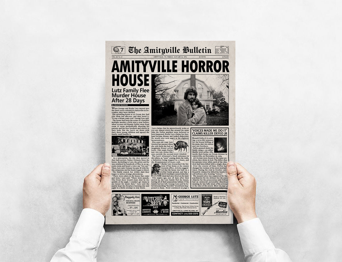 American Horror Story Westfield High Massacre Newspaper Poster Print