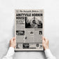 Amityville Horror 1979 Movie Newspaper Poster Print