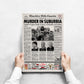 The 'Burbs Newspaper poster print