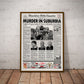 The 'Burbs Newspaper poster print