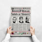 The Boondock Saints Newspaper Poster Print