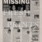 The Blair Witch Project Newspaper print
