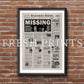 The Blair Witch Project Newspaper print