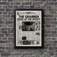 The Black Phone Newspaper poster print
