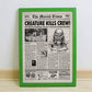 Creature from the Black Lagoon Movie Newspaper Poster print