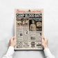 Friday the 13th 1980 Newspaper Poster Print