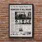 Clue Newspaper Poster print