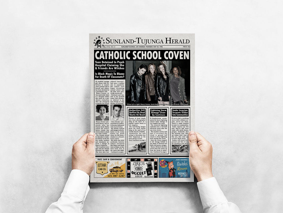 The Craft Newspaper Poster Print