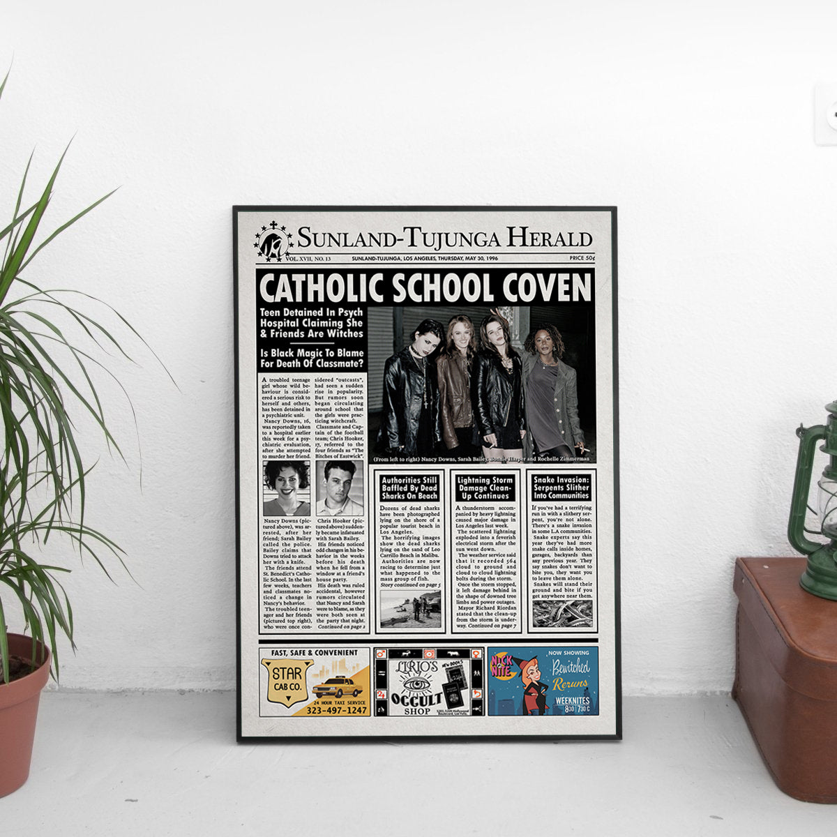 The Craft Newspaper Poster Print