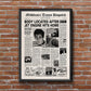 Donnie Darko Newspaper poster print