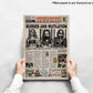 The Devil's Rejects Newspaper poster print