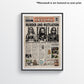 The Devil's Rejects Newspaper poster print