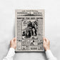 Bram Stoker's Dracula Movie Newspaper Poster Print