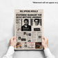 From Dusk Till Dawn Newspaper poster Print