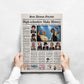 Bill & Ted's Excellent Adventure Newspaper poster print