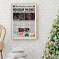 Elf Movie Newspaper Poster print