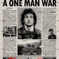 First Blood Rambo Newspaper Poster Print