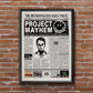 Fight Club Newspaper poster print