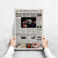 Goosebumps The Haunted Mask Newspaper Poster Print