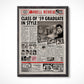 Grease Rydell High School Newspaper Poster Print