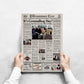 Groundhog Day Newspaper Poster Print