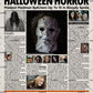 Halloween 2007 Rob Zombie Newspaper Poster print