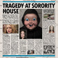 Happy Death Day Newspaper Poster Print