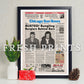 Home Alone Newspaper poster print