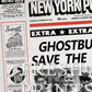 Ghostbusters Newspaper poster print