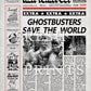 Ghostbusters Newspaper poster print