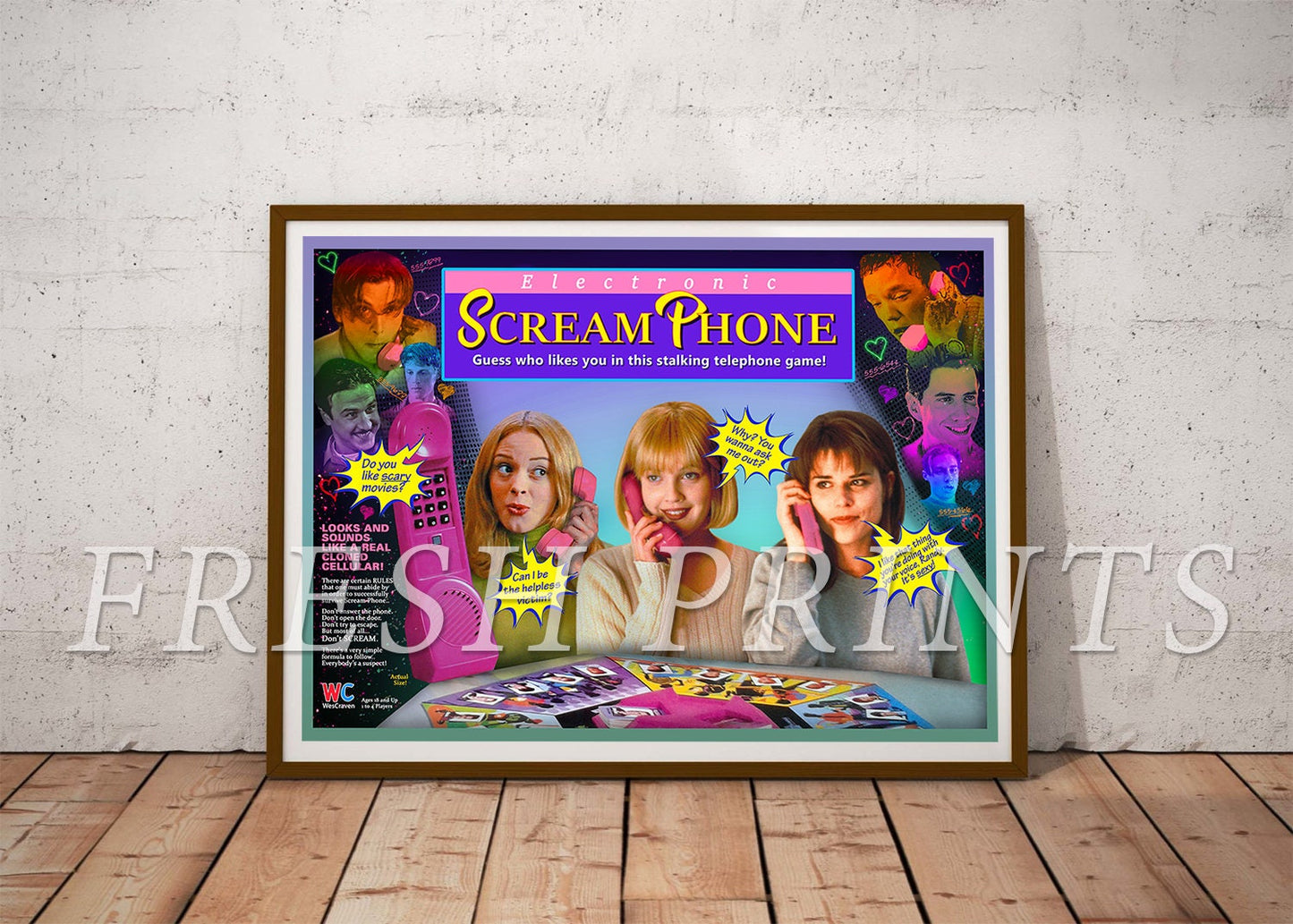 Scream Phone poster print