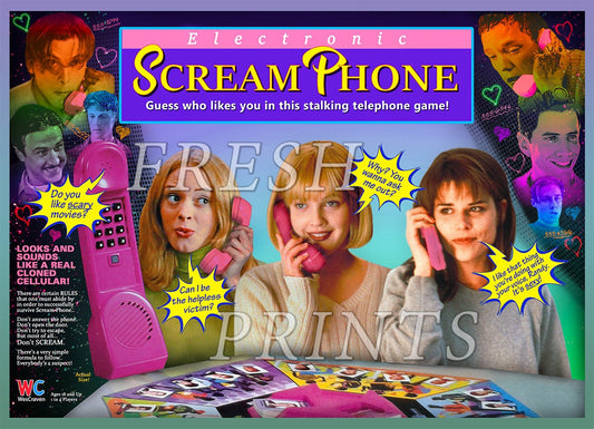 Scream Phone poster print