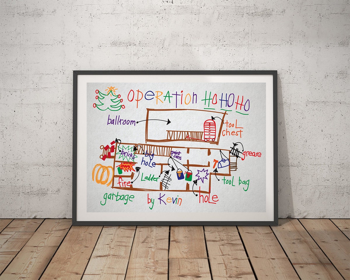 Home Alone 2 Lost In New York Operation Ho Ho Ho poster print