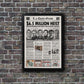Reservoir Dogs Newspaper Poster Print