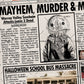 Trick 'r Treat Newspaper Poster Print