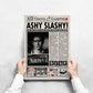 The Evil Dead Newspaper Poster Print