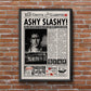 The Evil Dead Newspaper Poster Print