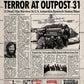 The Thing movie Newspaper poster print