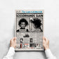 Edward Scissorhands Newspaper Poster Print