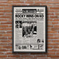 Rocky 2 Newspaper Poster Print