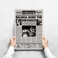 Rocky Newspaper poster print